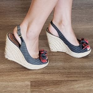 Steve Madden espadrille wedges
